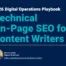 Technical On-Page SEO for Content Writers - 2026 Digital Operations Playbook (1)